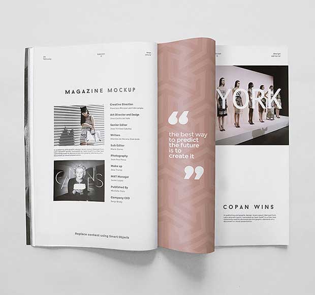 <span>Case Study</span>Magazine Mockup <i>for</i> Copan